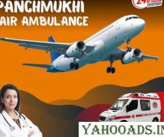 Take Panchmukhi Air Ambulance Services in Nagpur with Skilled Medical Team