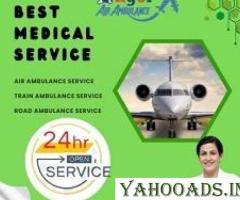 Choose  Angel Air Ambulance Service In Nagpur With MICU Features