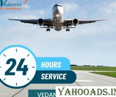 Hire Advanced Vedanta Air Ambulance Service in Mumbai with Advanced ICU Setup